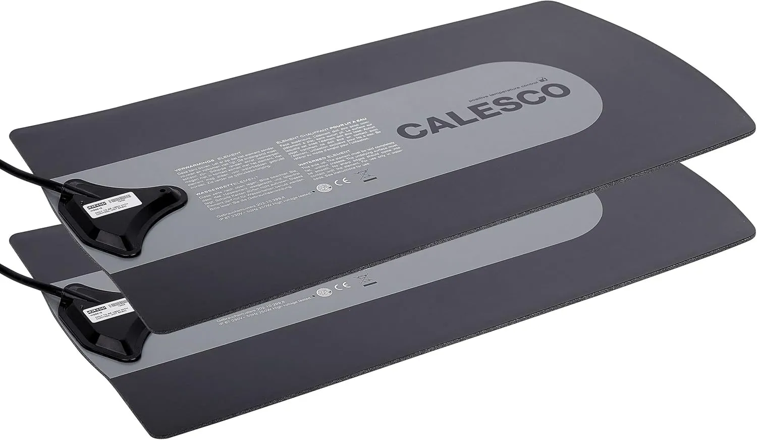 Bild von Calesco Wasserbettheizung Set mit manuellem Thermostat in grau
