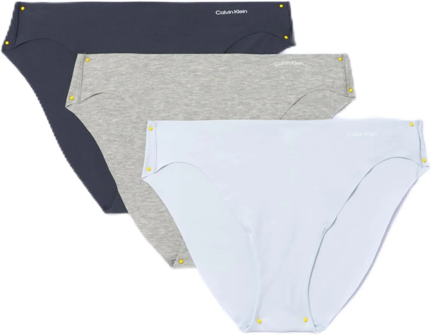 Bild von Calvin Klein Damen 3er Pack Mid-Rise Bikinihosen