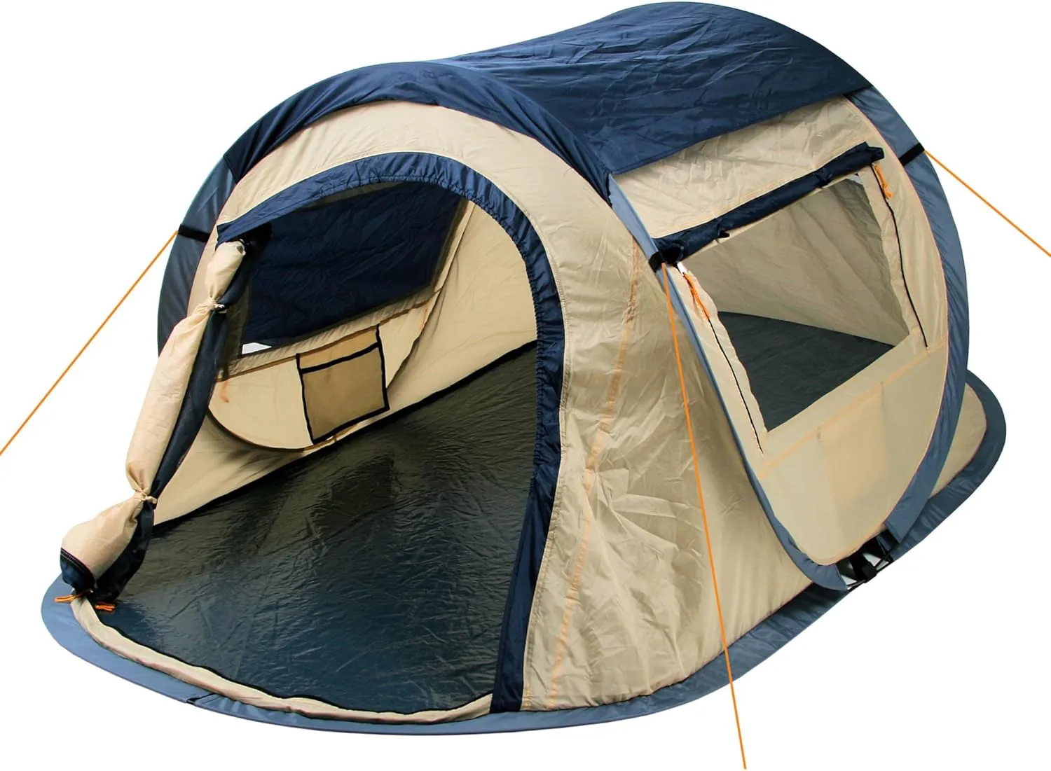 Bild von CampFeuer Quiki Zelt für 2 Personen mit schnellem Aufbausystem und wasserabweisendem Material für Camping und Festivals