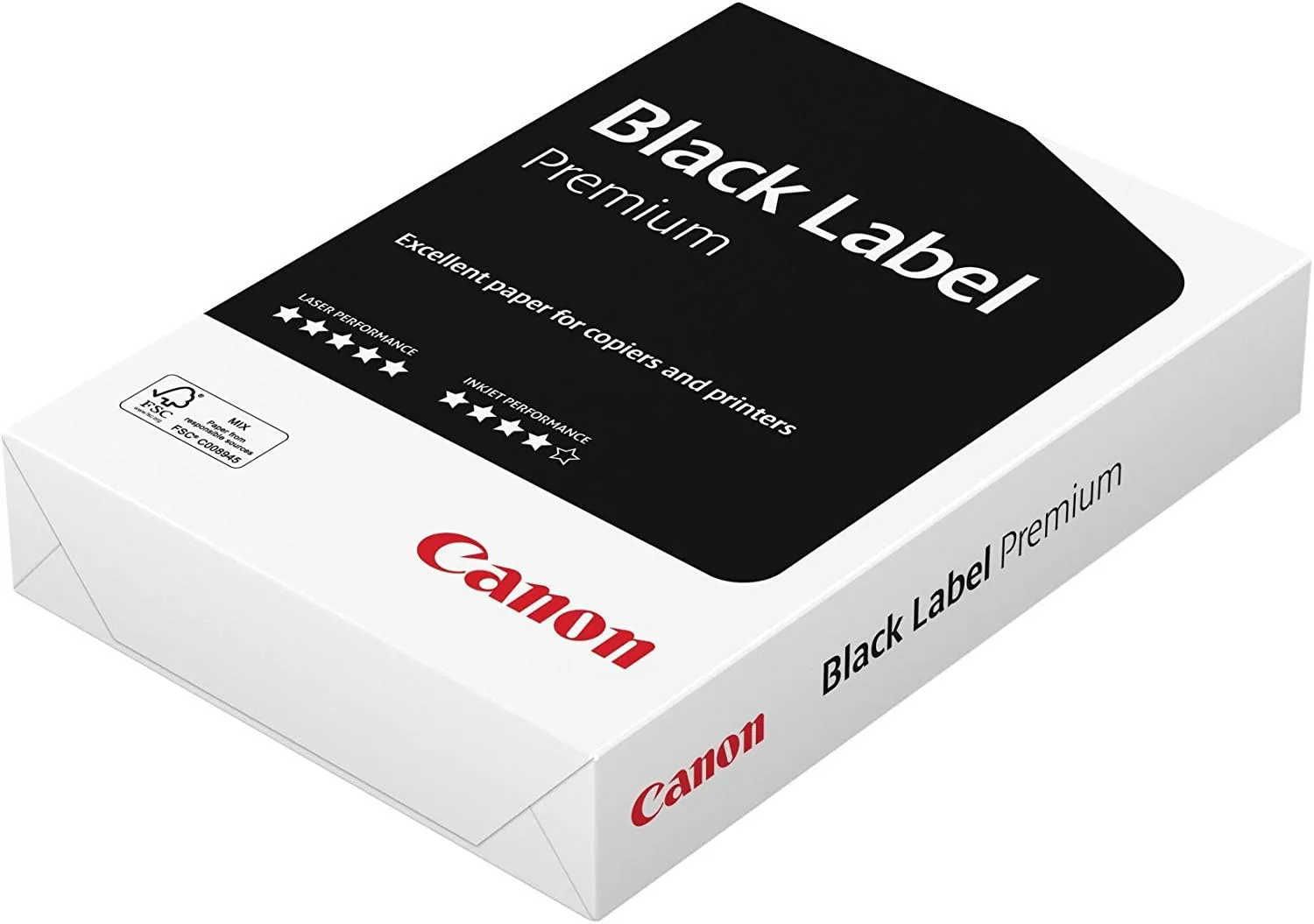Bild von Canon Black Label Premium Multifunktionspapier A4 80g/m² 500 Blatt FSC zertifiziert