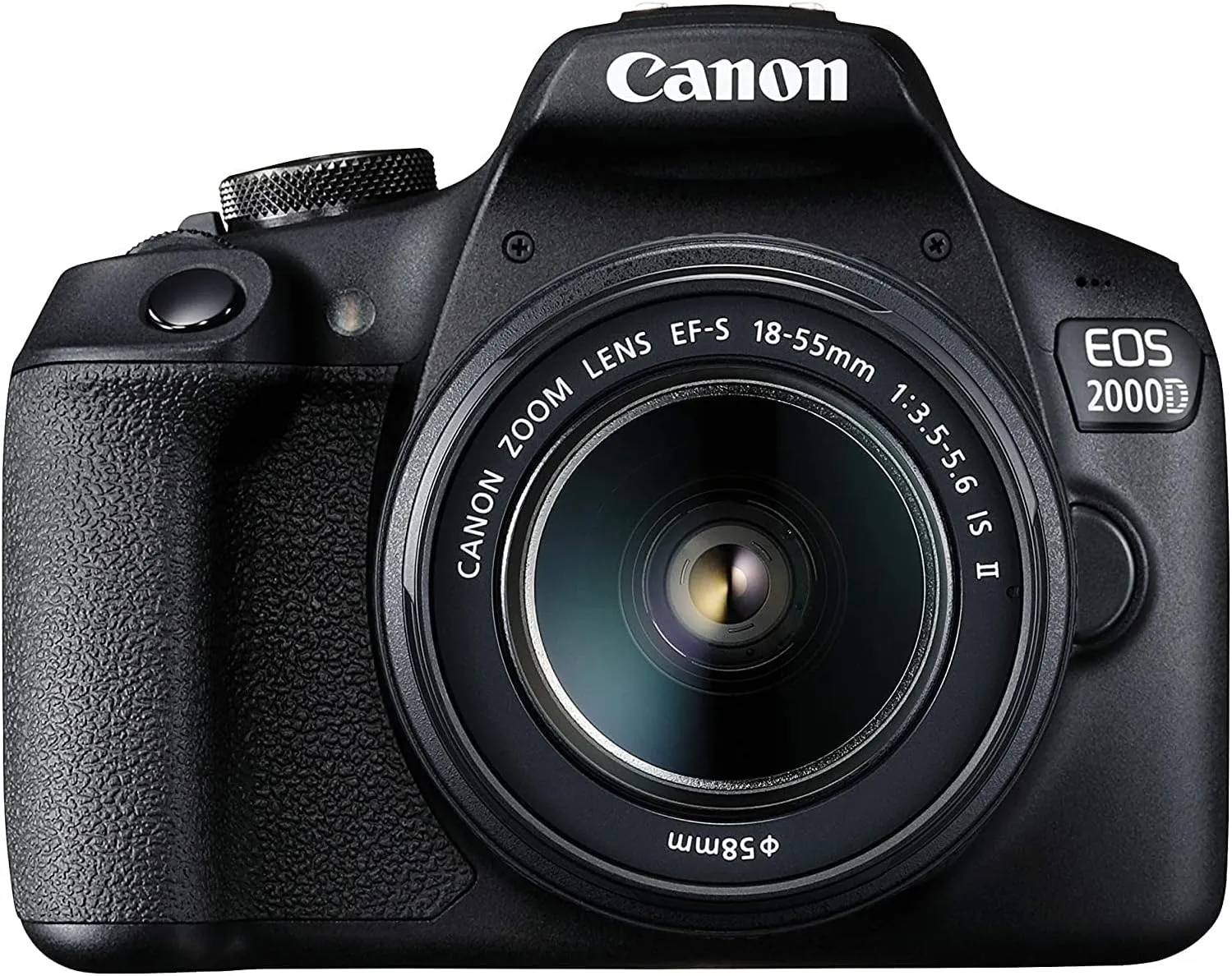 Bild von Canon EOS 2000D Spiegelreflexkamera mit 24,1 MP, DIGIC 4+, 3 Zoll LCD, Full-HD, WiFi und 18-55mm Objektiv, inklusive Akku LP-E10
