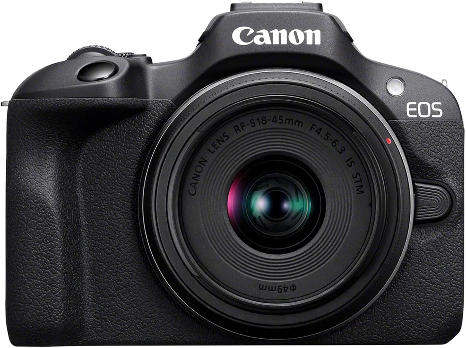 Bild von Canon EOS R100 spiegellose Kamera mit RF-S 18-45mm Objektiv, 4K Videofunktion und Autofokus mit Motiverkennung