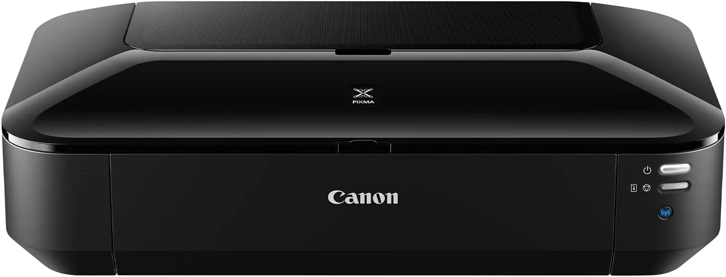 Bild von Canon PIXMA iX6850 Farbtintenstrahldrucker in Schwarz für DIN A3+ mit WLAN und USB, 9.600 x 2.400 DPI, 5 separaten Tinten und Druck-App