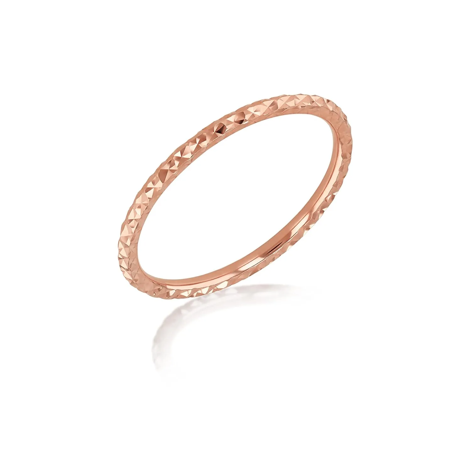 Bild von Carissima Damenring aus 9 Karat Gold mit schmalem Diamantschliff