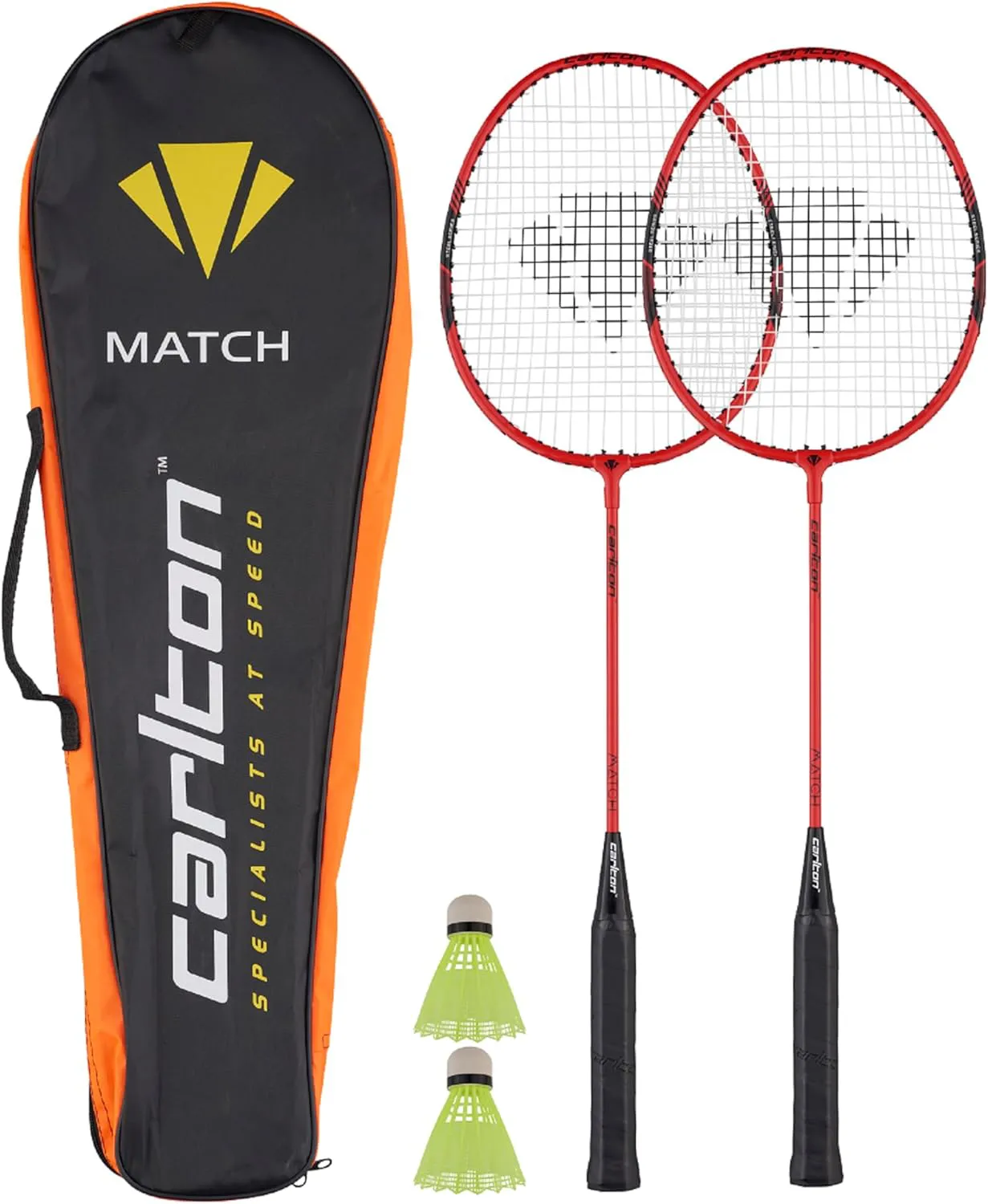 Bild von Carlton Badmintonset für 2 Spieler mit 2 Schlägern, 2 Bällen und Tasche