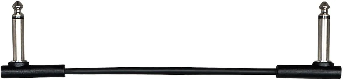 Bild von Cascha Advanced Line Flachkabel schwarz mit 10 cm Länge
