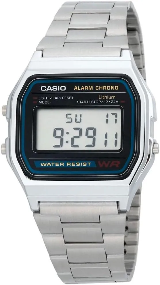 Bild von Casio A158WA-1DF Sportuhr