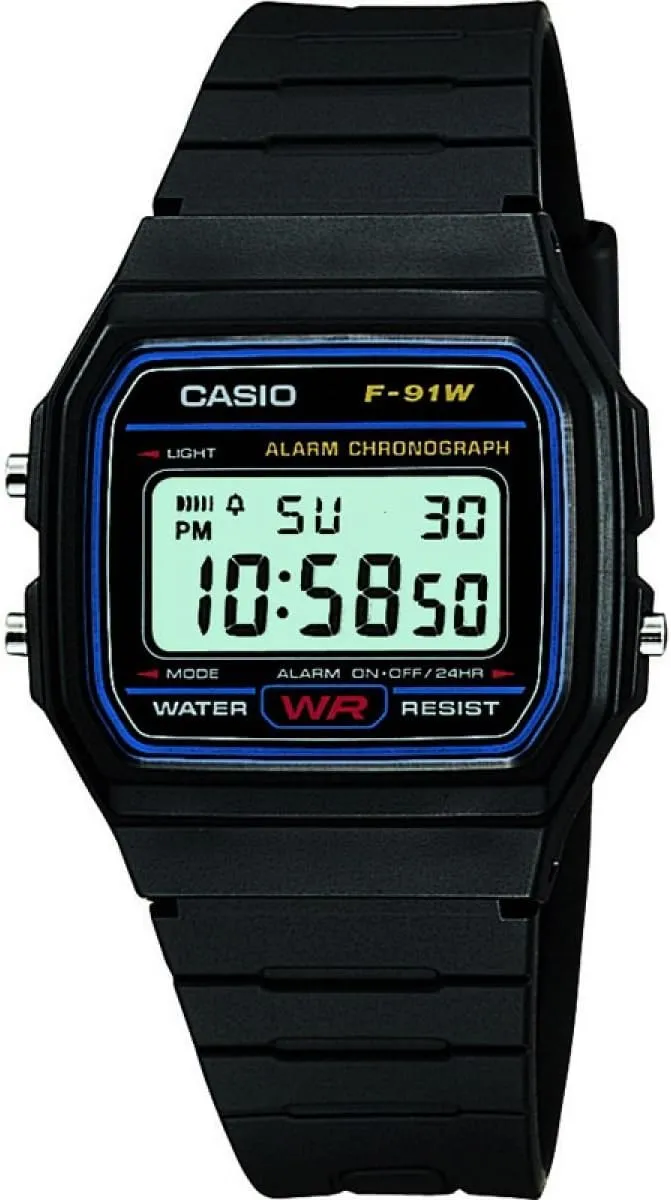 Bild von Casio Collection F-91W Unisex Digitaluhr