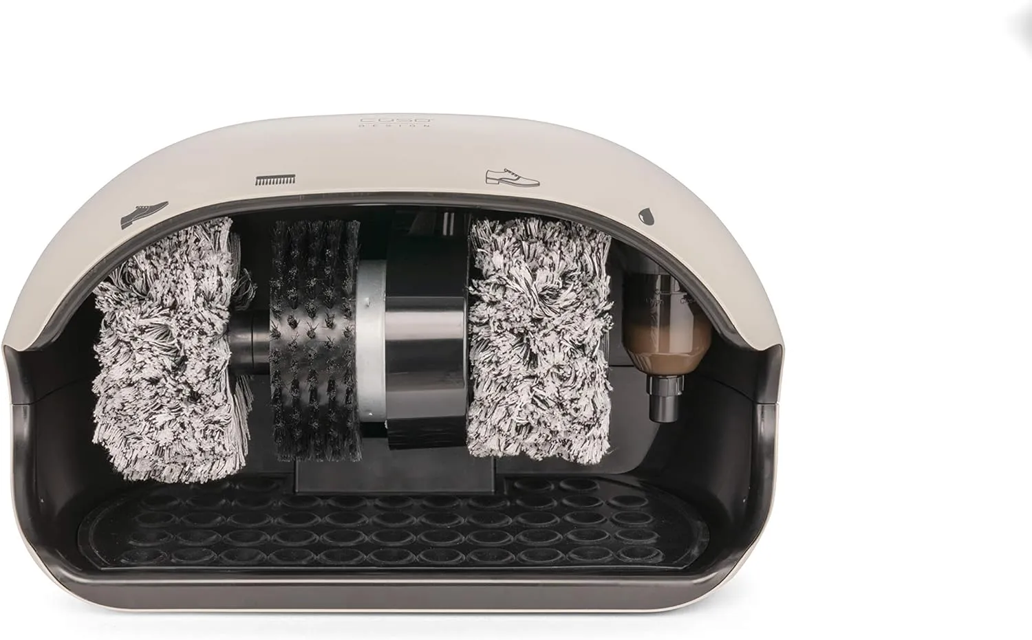 Bild von CASO ShoeShine 100 C Schuhputzmaschine mit 120 Watt Motor und sicherer Abschaltautomatik