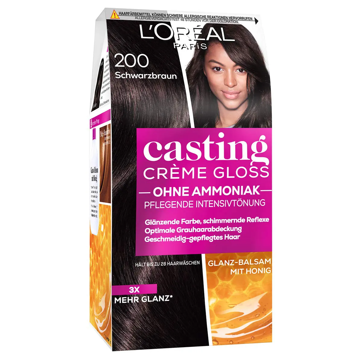 Bild von Casting Creme Gloss Intensivtönung 200 in Schwarzbraun