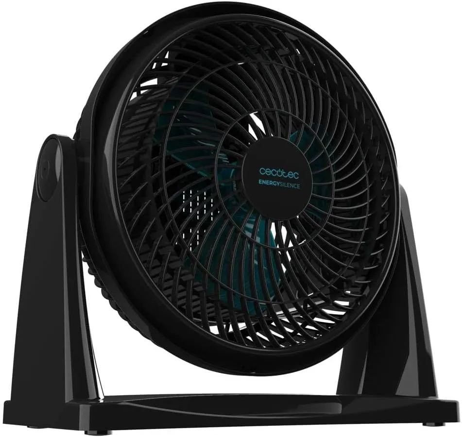 Bild von Cecotec EnergySilence 900 Bodenventilator mit 30 Watt und 22,6 cm Durchmesser, 2 Geschwindigkeiten und 3 aerodynamischen Flügeln