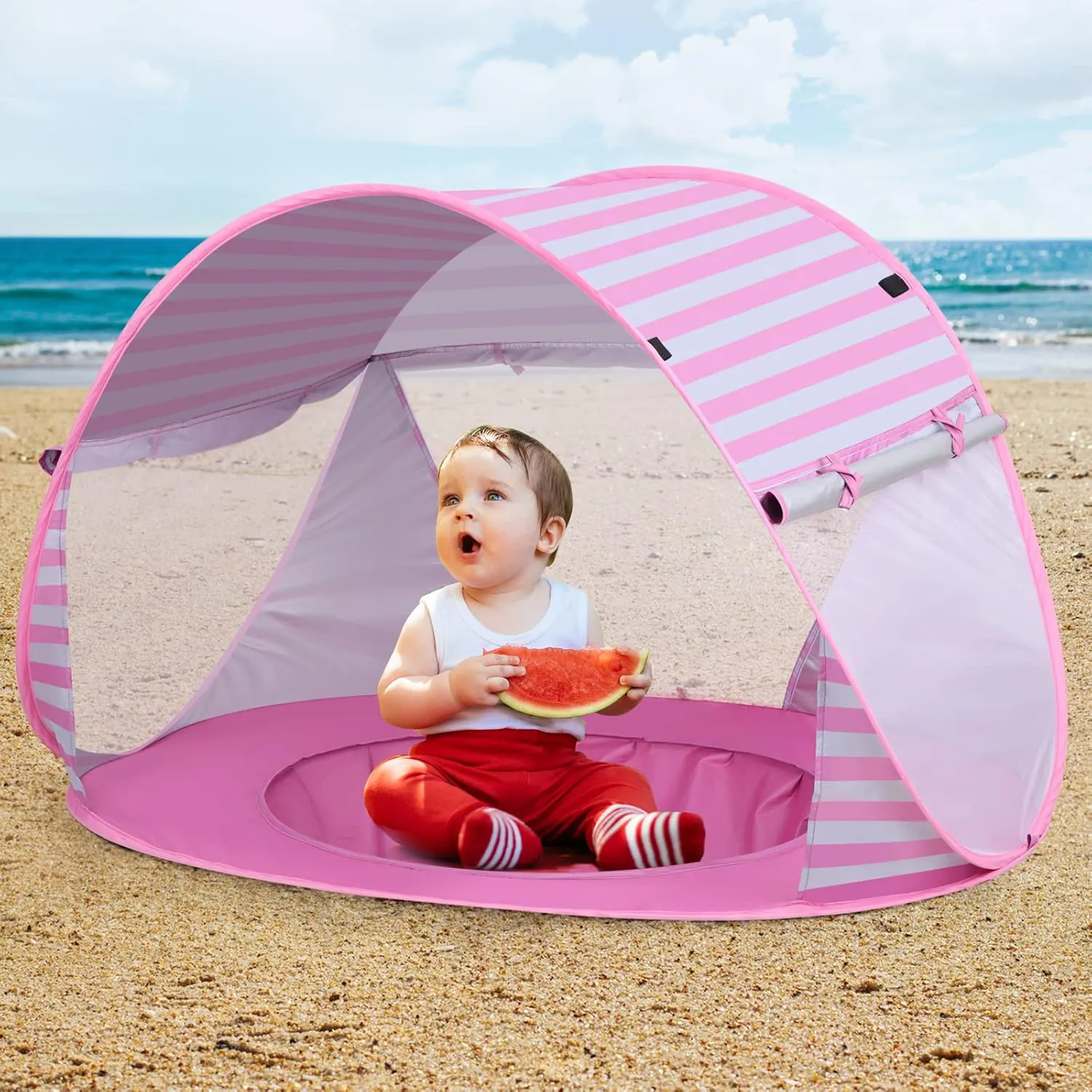 Bild von CeeKii Baby Strandzelt Pop-up UV-Schutz für Kleinkinder