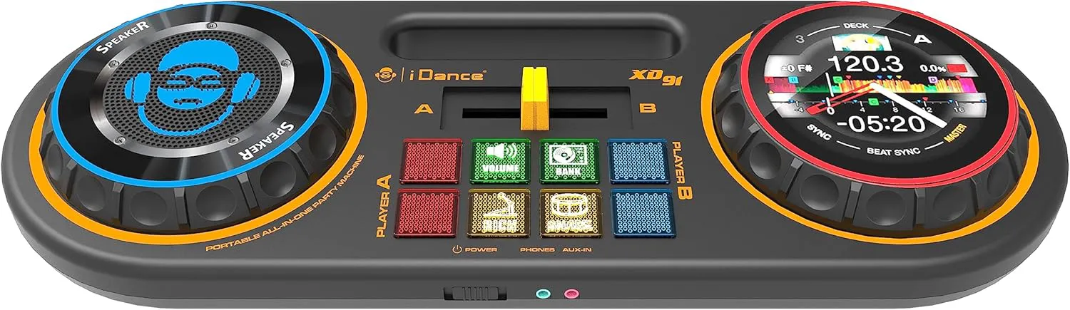 Bild von Cefa Toys 8-in-1 DJ-Mischpult für Kinder ab 5 Jahren