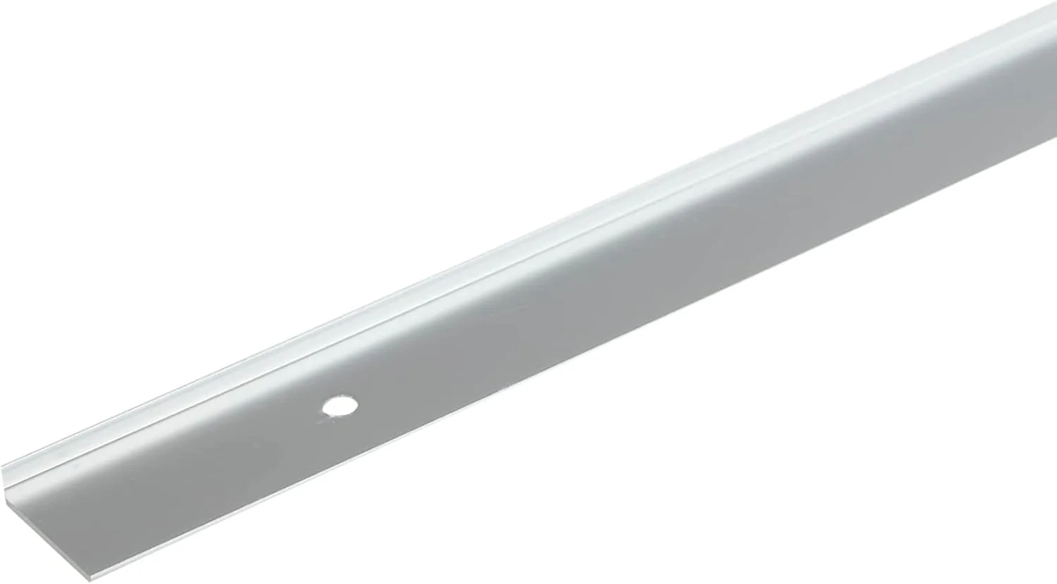 Bild von CEZAR Aluminium Endleiste für Arbeitsplatten in Silber, 22 mm hoch und 0,62 m lang