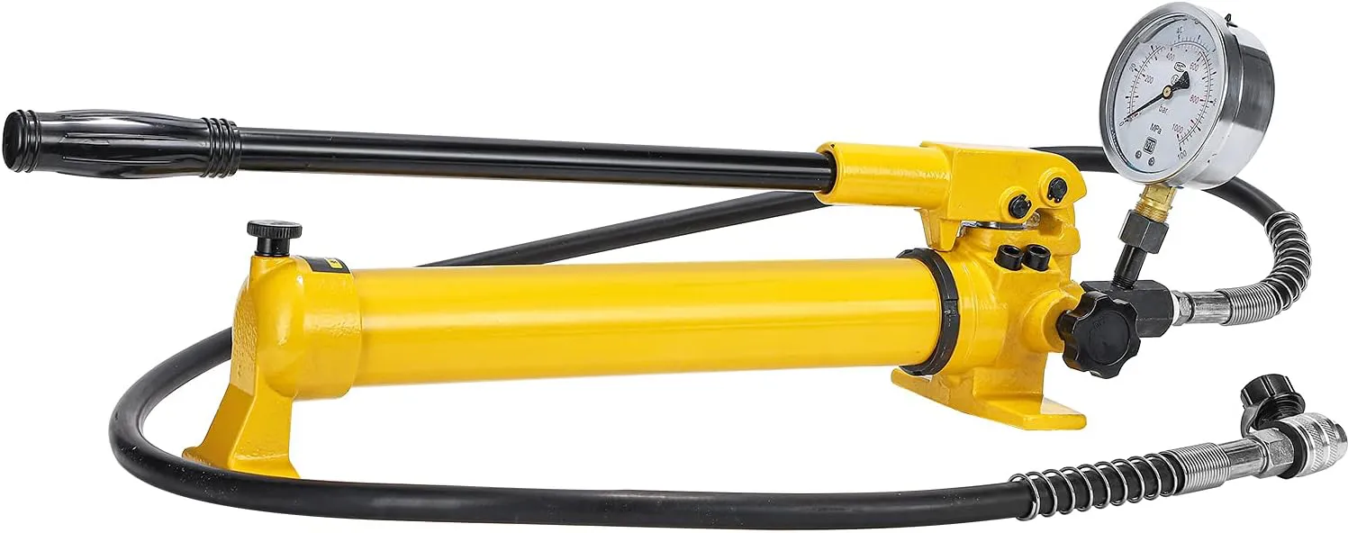 Bild von CGOLDENWALL CP-700 Manuelle Hydraulikpumpe mit Druckprüfung und einer Hochdruckkapazität von 20 bis 700 kg pro Quadratmeter, 900 cc Speicherkapazität