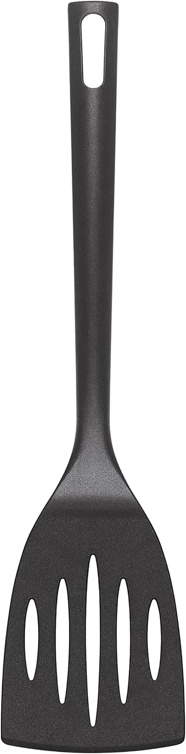 Bild von Chef Aid 10E02403 flexibler Nylon-Pfannenwender für Antihaft-Kochgeschirr in Schwarz