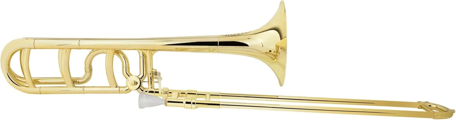 Bild von Classic Cantabile MardiBrass Quart-Posaune in Bb/F-Stimmung mit Fiberglas-Zug, 850g leicht, 13,9 mm Bohrung, inklusive Mundstück und Gigbag in Gold