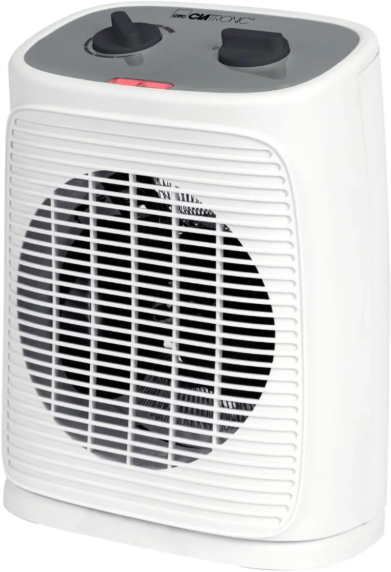 Bild von Clatronic HL 3800 Heizlüfter mit Ventilatorfunktion und stufenlosem Thermostat für Bad, Küche und Garage