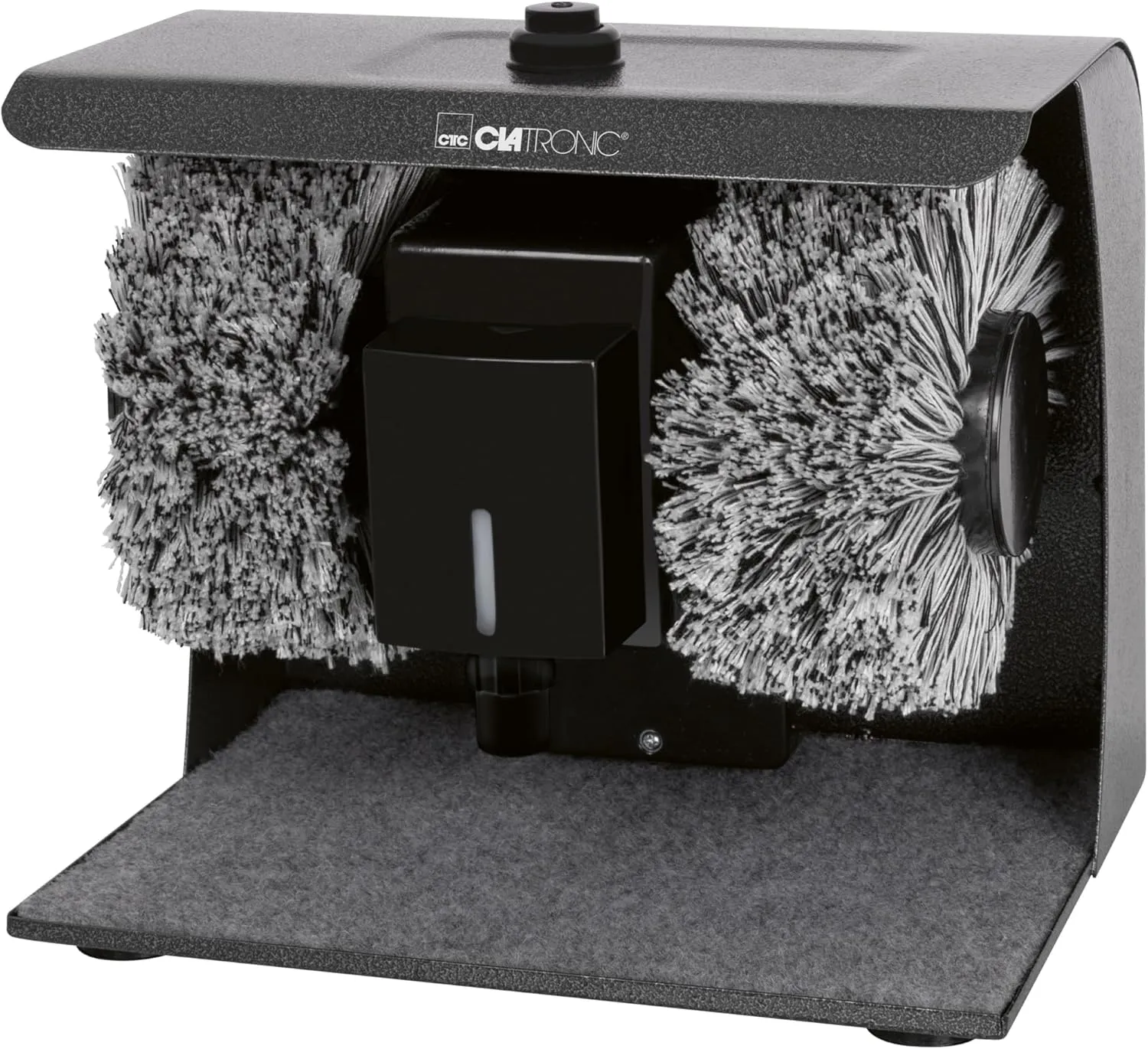 Bild von Clatronic SPM 3753 Schuhputzmaschine mit 90 Watt und 2 rotierenden Bürsten in Anthrazit