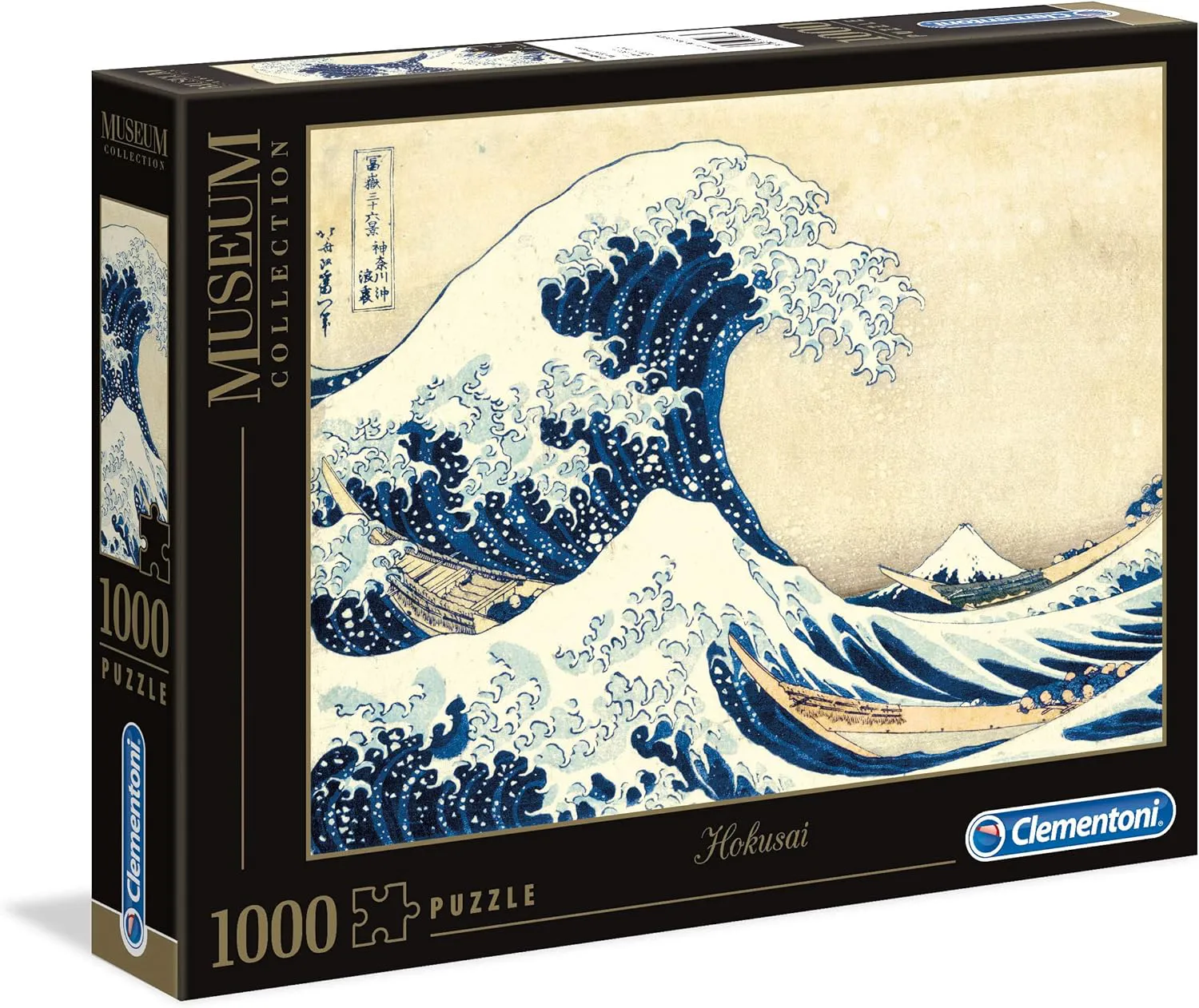 Bild von Clementoni 39378 Puzzle Hokusai Die große Welle mit 1000 Teilen für Erwachsene ab 14 Jahren