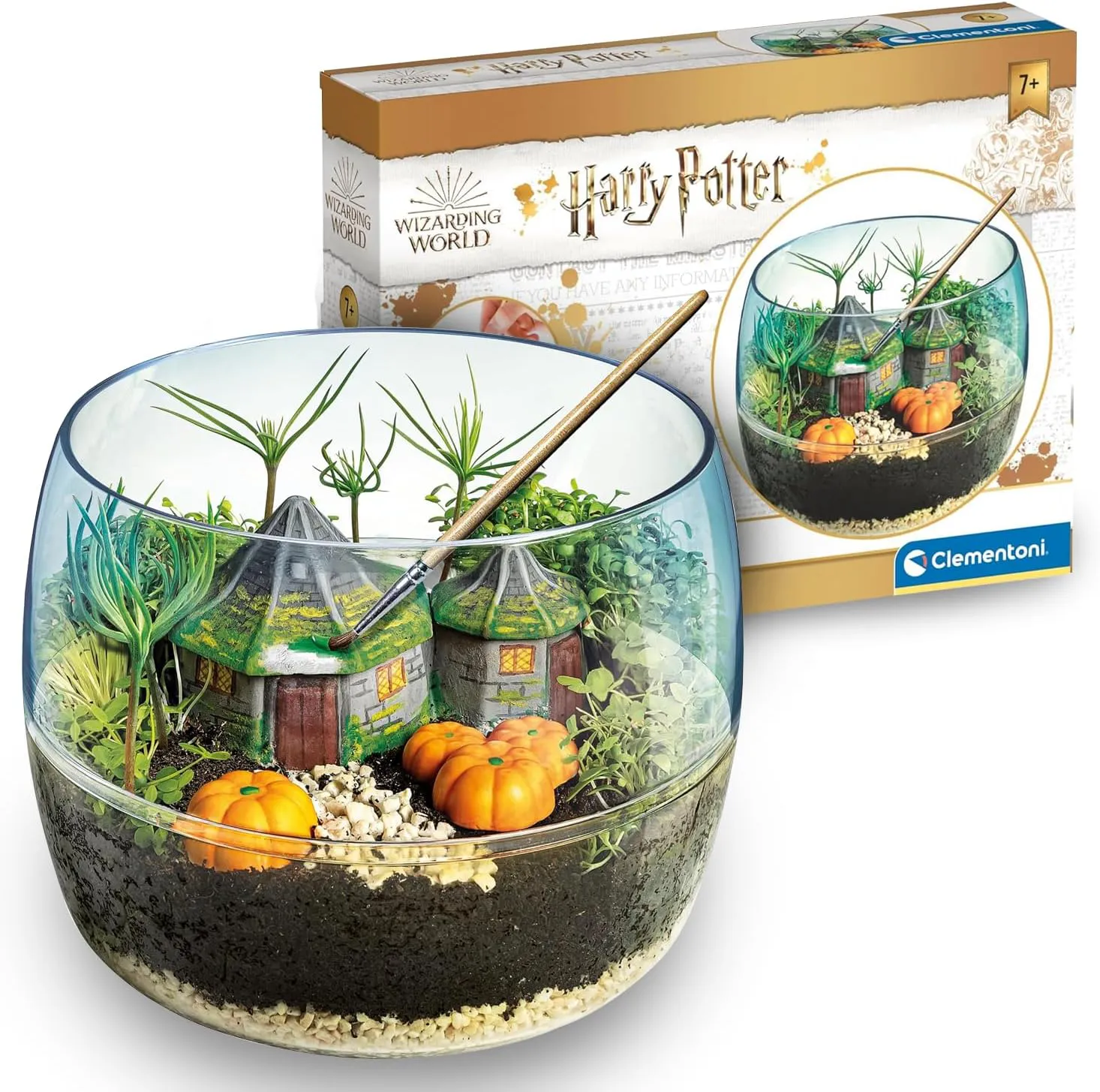 Bild von Clementoni Harry Potter Terrarium Set für ein Miniatur Ökosystem mit Zubehör für Potterheads ab 7 Jahren, Artikelnummer 19248