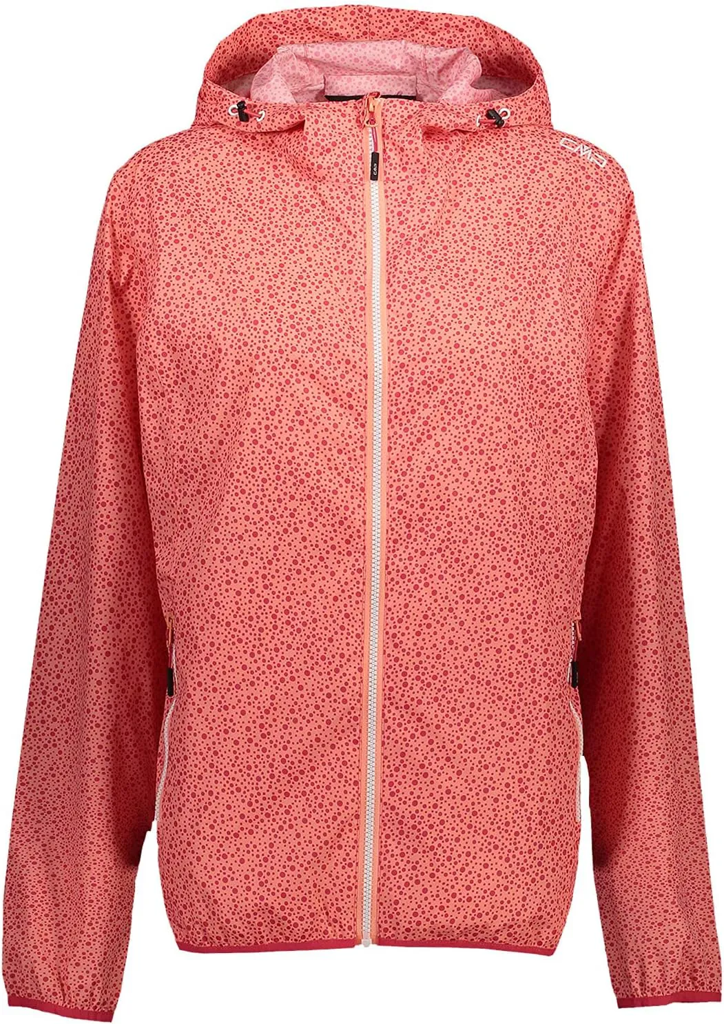 Bild von CMP Damen Regenjacke aus reißfestem Polyamid mit abnehmbarer Kapuze