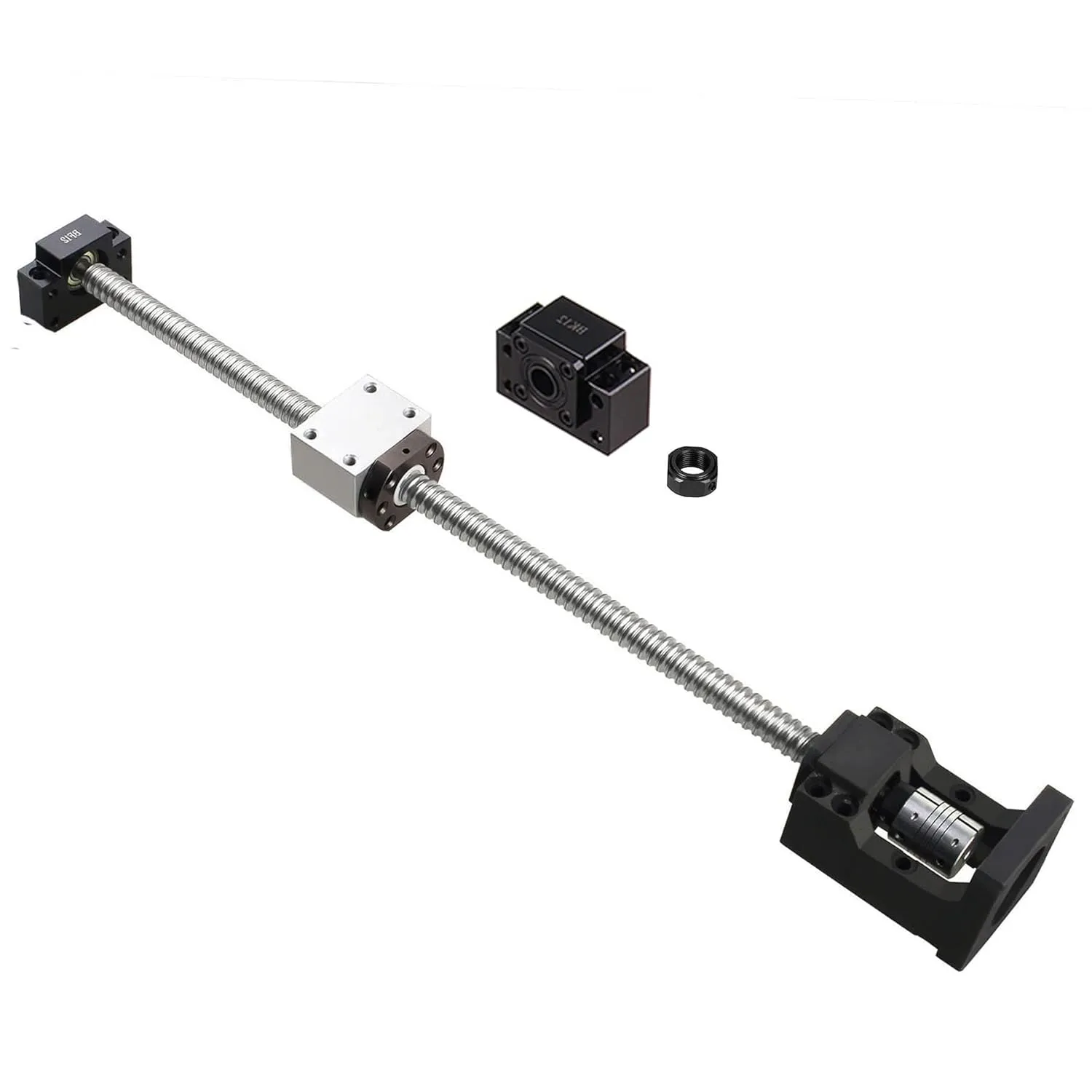 Bild von CNCYEAH SFU1605 Kugelumlaufspindel 500 mm mit Kugelgewindemutter und Nema 23 Schrittmotor für CNC-Maschine
