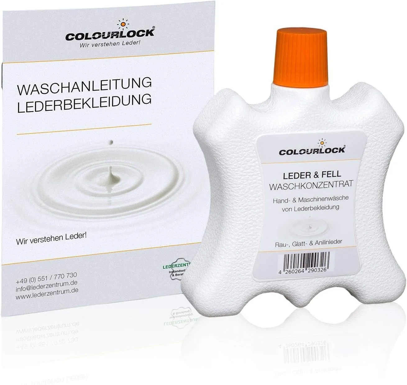 Bild von COLOURLOCK Lederwaschmittel 250 ml für die Reinigung von Lederkleidung