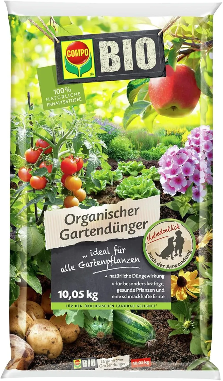 Bild von COMPO BIO Universal Gartendünger 10,05 kg für alle Gartenpflanzen