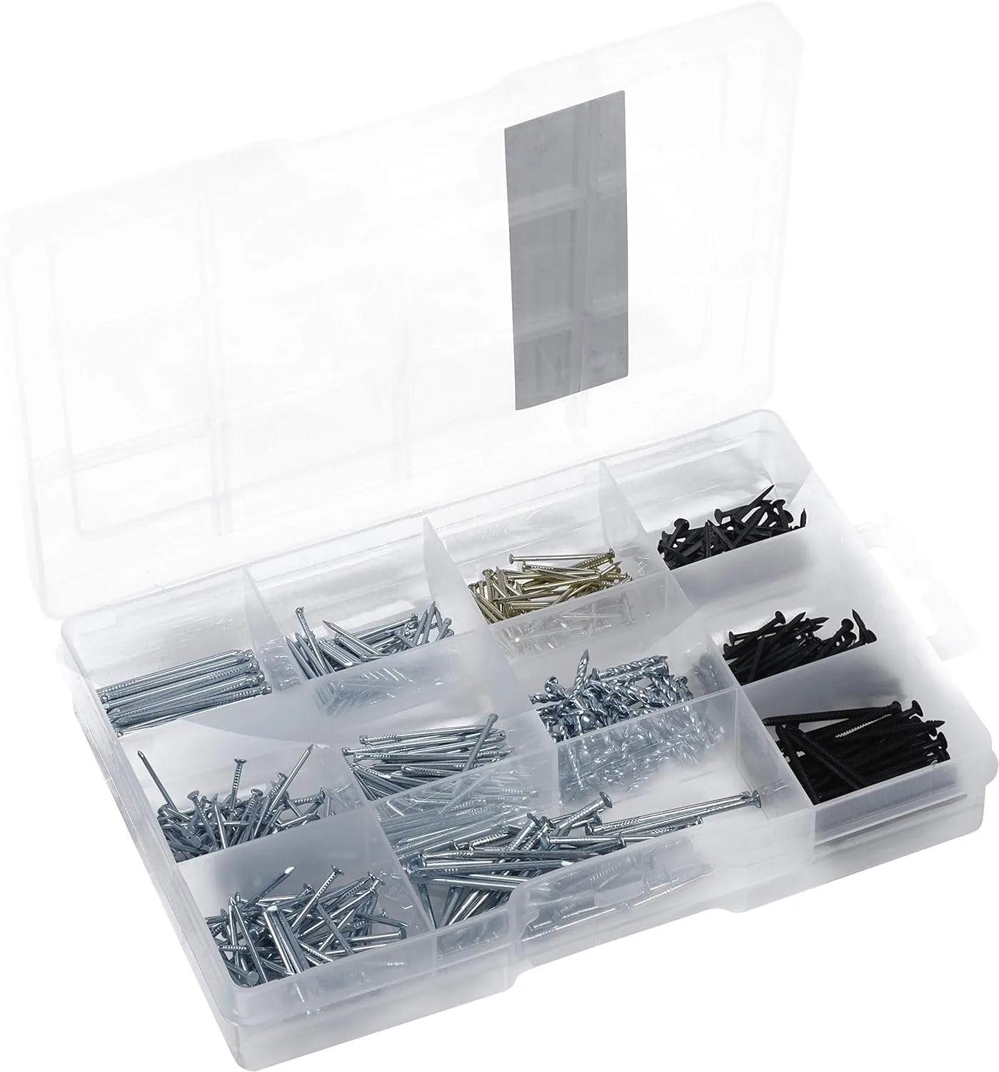 Bild von Connex 515-teiliges Nagel-Sortiment in praktischer Kunststoffbox für Haus, Hobby und Werkstatt