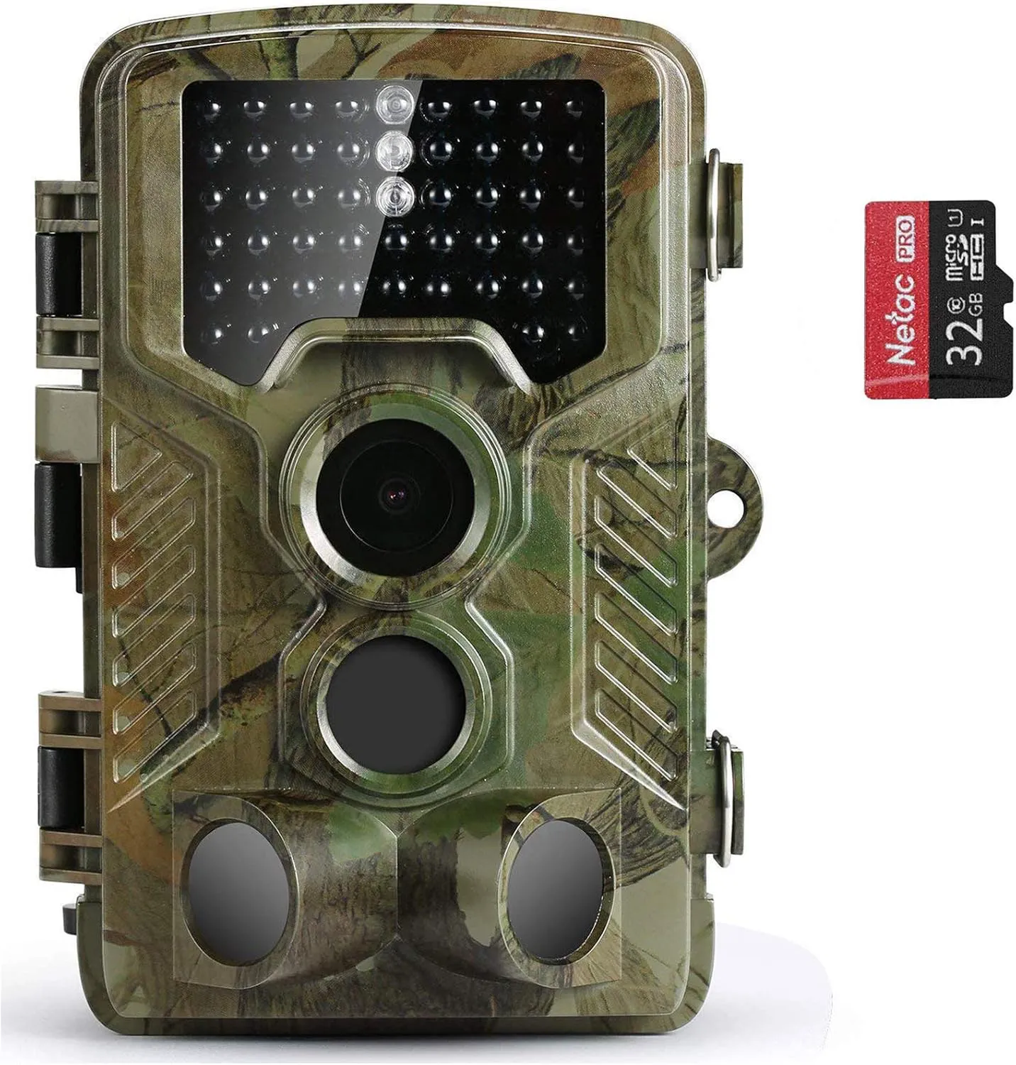 Bild von Coolife Wildkamera mit 16 MP, 1080P HD, 125 Grad Weitwinkel, wasserdicht nach IP56 und 2,4 Zoll LCD, inkl. 32 GB SD-Karte