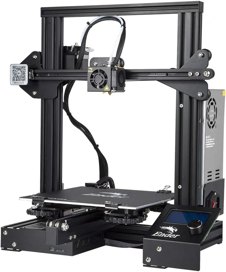 Bild von Creality Ender 3 3D Drucker mit Wiederaufnahmefunktion und einer Druckgröße von 220 x 220 x 250 mm