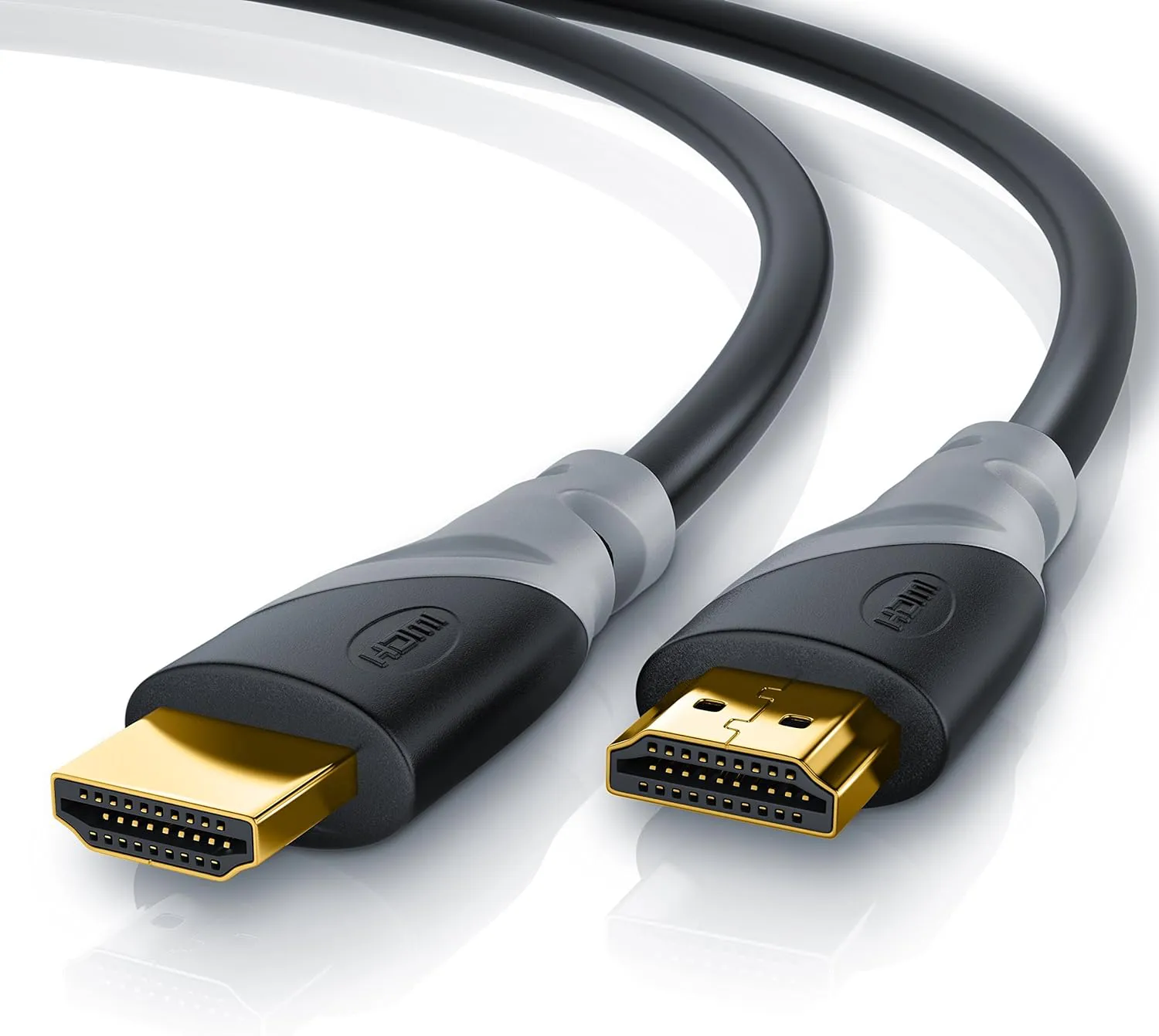 Bild von CSL 8K HDMI Kabel 2.1 mit 5 Metern Länge, unterstützt 8K bei 60Hz und 4K bei 120Hz, Ultra High Speed mit Ethernet, kompatibel mit TV, Blu-ray, PS5, Xbox Series X und Switch