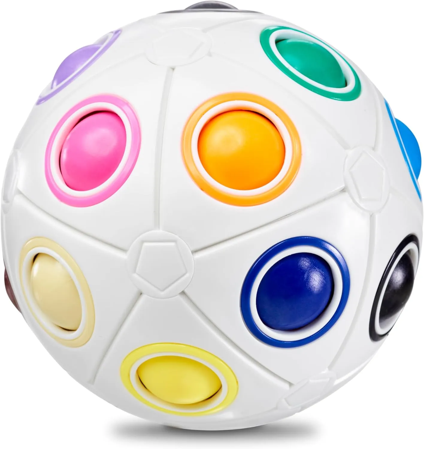 Bild von CUBIDI Original Regenbogenball mit 19 Kugeln für Geschicklichkeitsspiele ab 6 Jahren