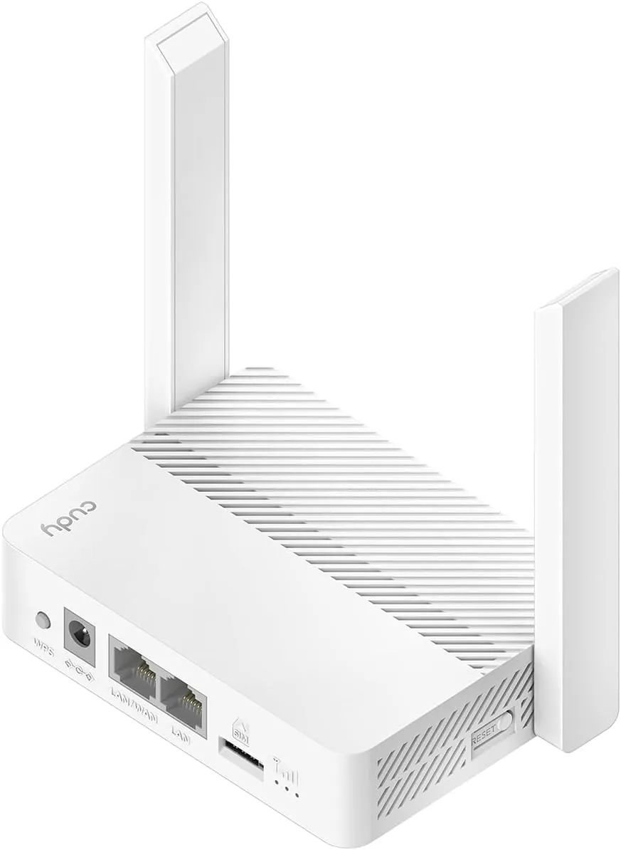 Bild von Cudy LT300 4G LTE WLAN-Router mit 300 Mbit/s, kompatibel mit allen Anbietern und ohne Konfiguration erforderlich