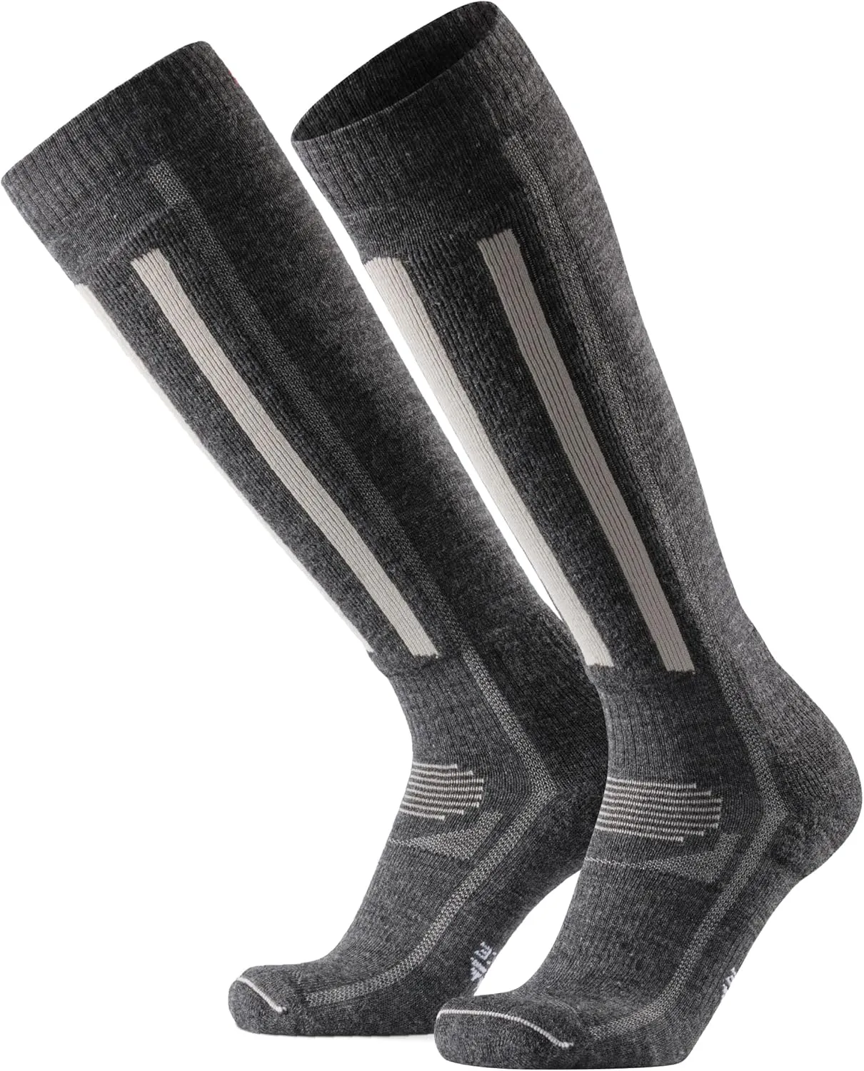 Bild von DANISH ENDURANCE Merino Performance Skisocken im 1 oder 2 Paar Set, atmungsaktiv und gepolstert, für Damen, Herren und Kinder