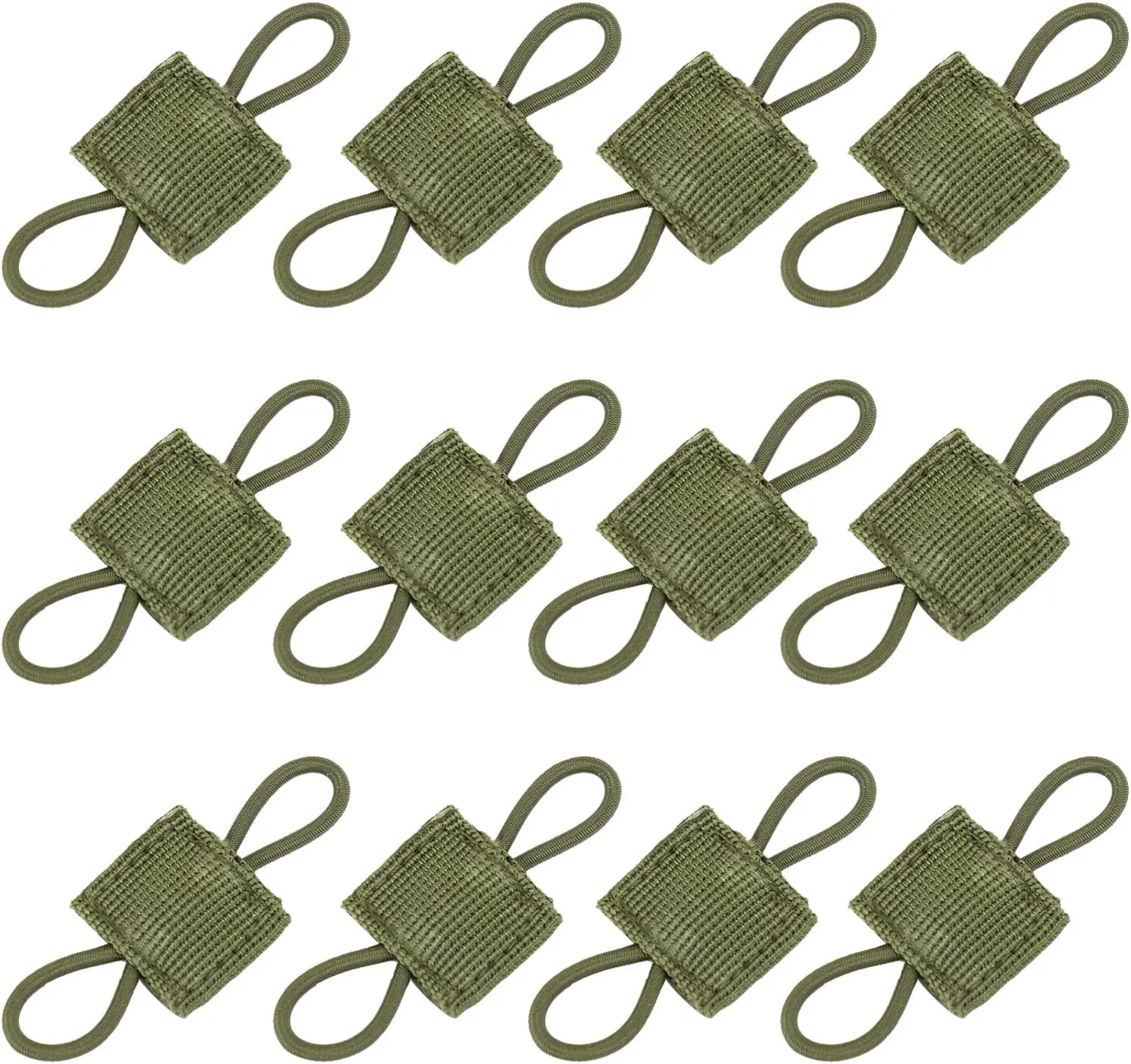Bild von DAWRIS Molle System Zubehörset mit 12 Teilen für Tactical Rucksack und Weste