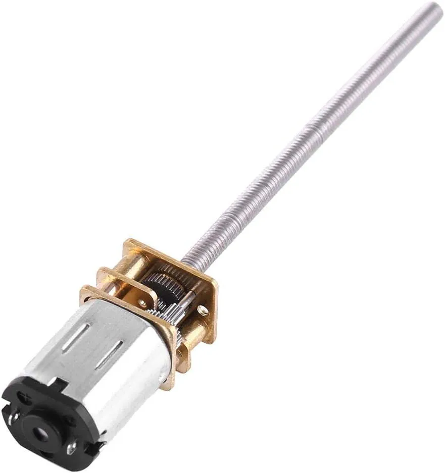 Bild von DC 6V N20 Getriebemotor mit M3 Gewindeausgangswelle und einer Drehzahl von 30 bis 500 RPM