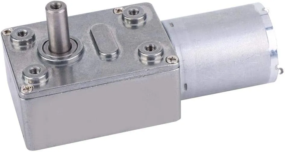 Bild von DC12V Schneckengetriebemotor mit 30 RPM für vielseitige Anwendungen