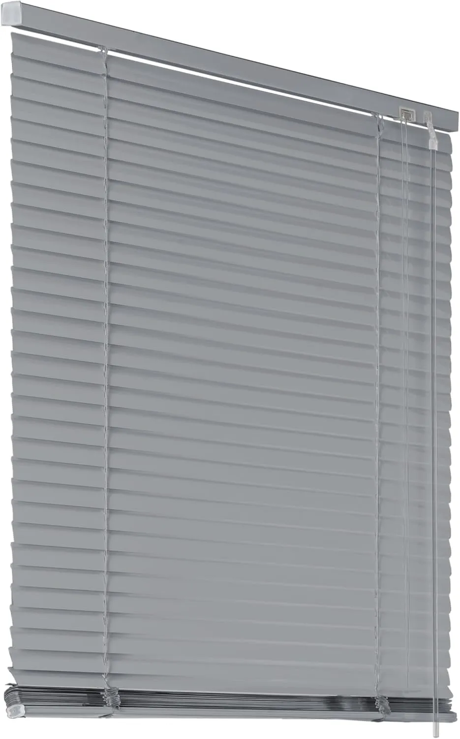 Bild von Deco4Me Aluminium Jalousie in Silber mit 130 x 130 cm für Wand- und Deckenmontage