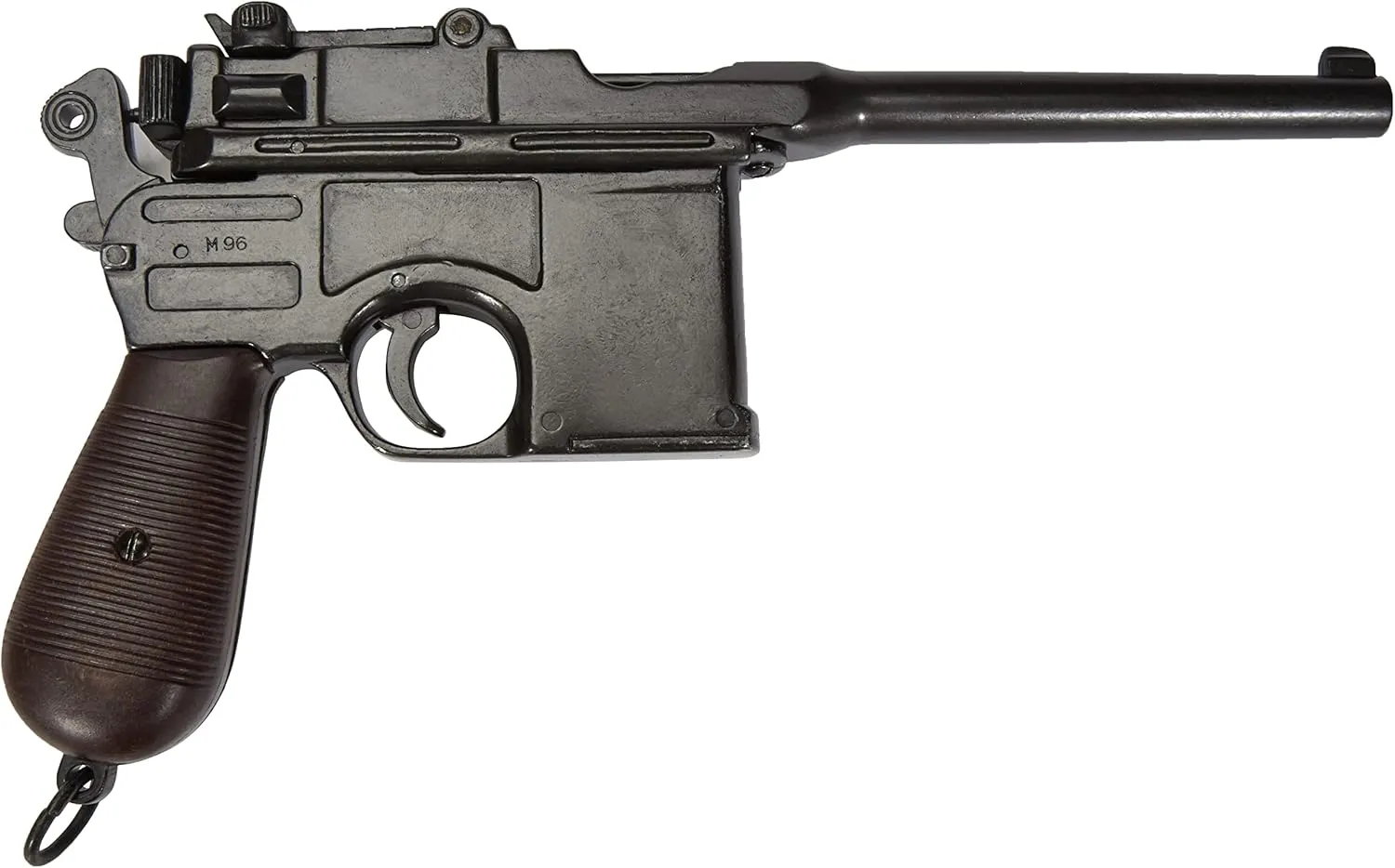 Bild von DENIX Mauser 1896 Replikat einer deutschen Pistole in Schwarz