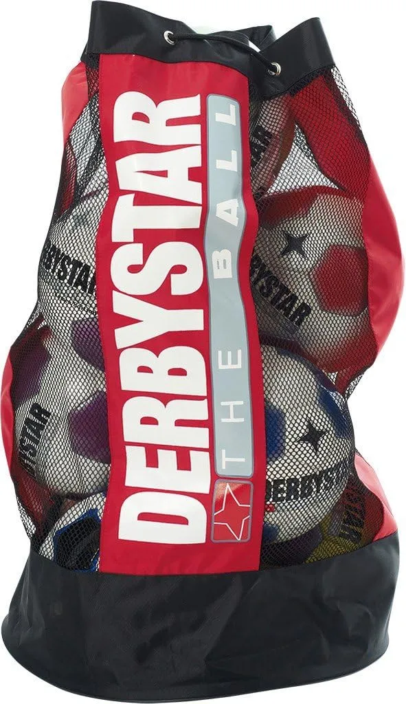 Bild von Derbystar Ballsack für 10 Bälle in Rot, 43 x 20 x 75 cm, 10 Liter