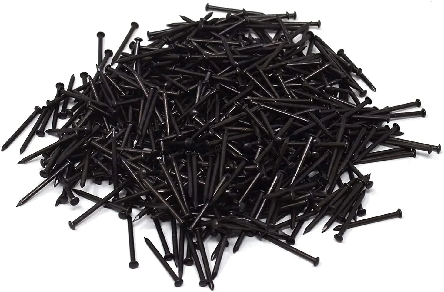 Bild von Design61 Schnurstifte aus gebläutem Eisen, 1,0 x 13 mm, 500 Stück in 50 g Packung
