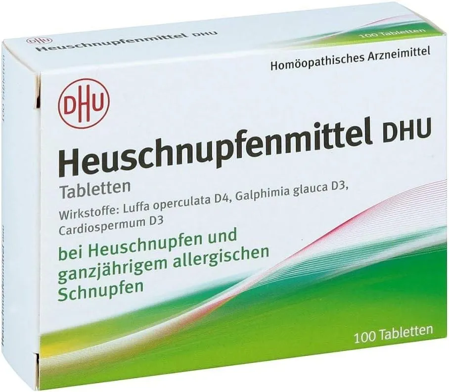 Bild von DHU Heuschnupfenmittel mit 100 Tabletten für Augen und Nase, macht nicht müde