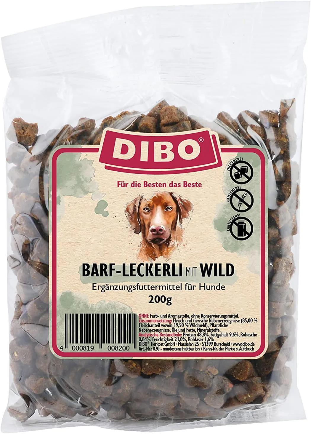 Bild von DIBO Wild Barf-Leckerli 200g für Belohnungen bei Sport und Freizeit