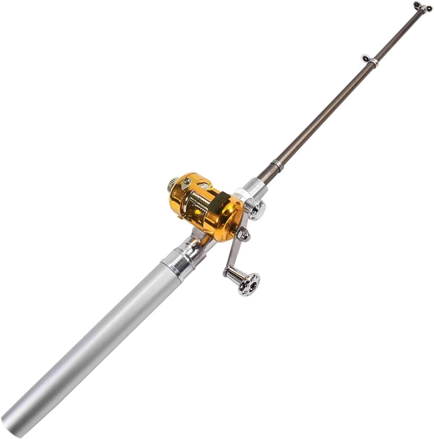 Bild von DIGIFLEX Mini Angel mit goldener Rolle im silbernen Stift