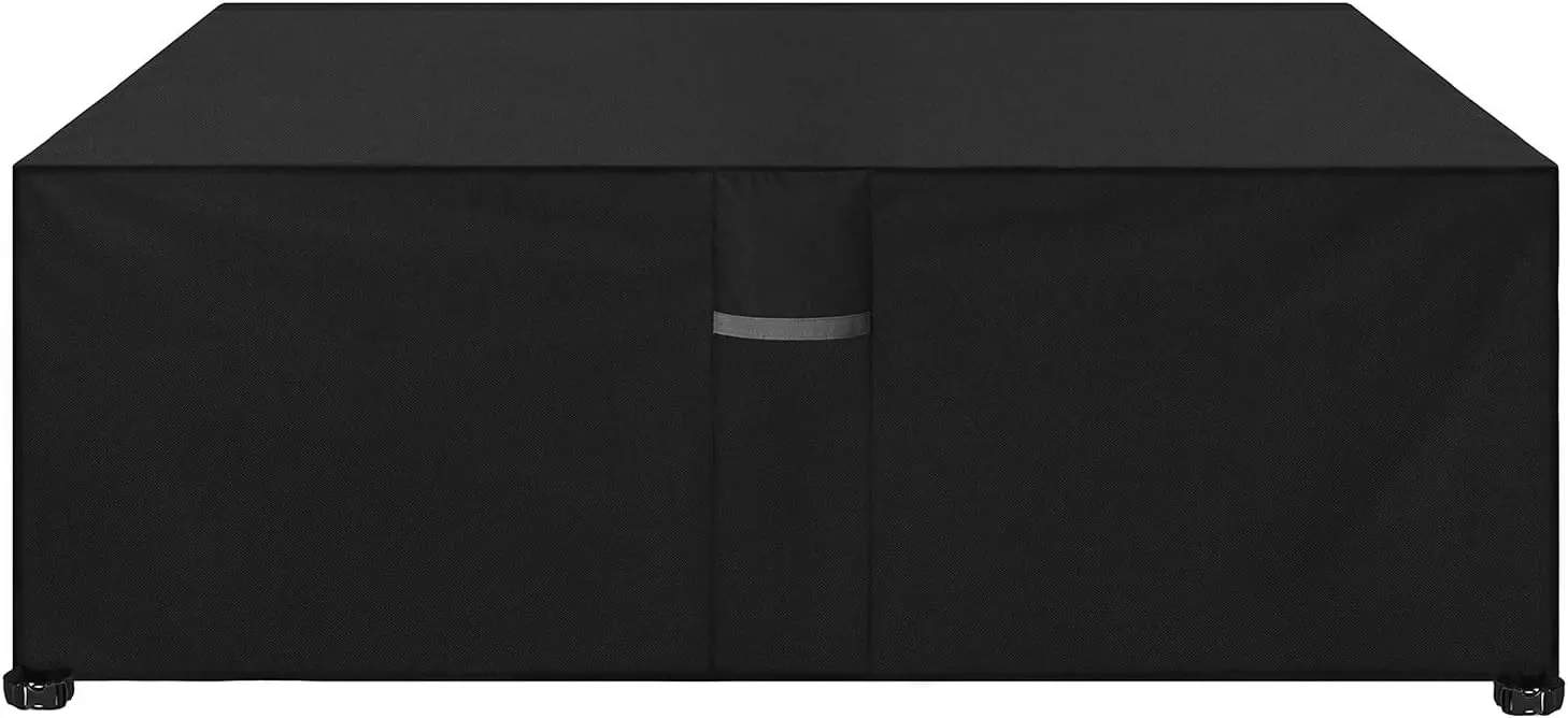 Bild von Dokon Gartenmöbel Abdeckung aus 600D Oxford Gewebe, wasserdicht und winddicht, für Loungemöbel mit Belüftungsöffnungen, Maße 242x162x100 cm