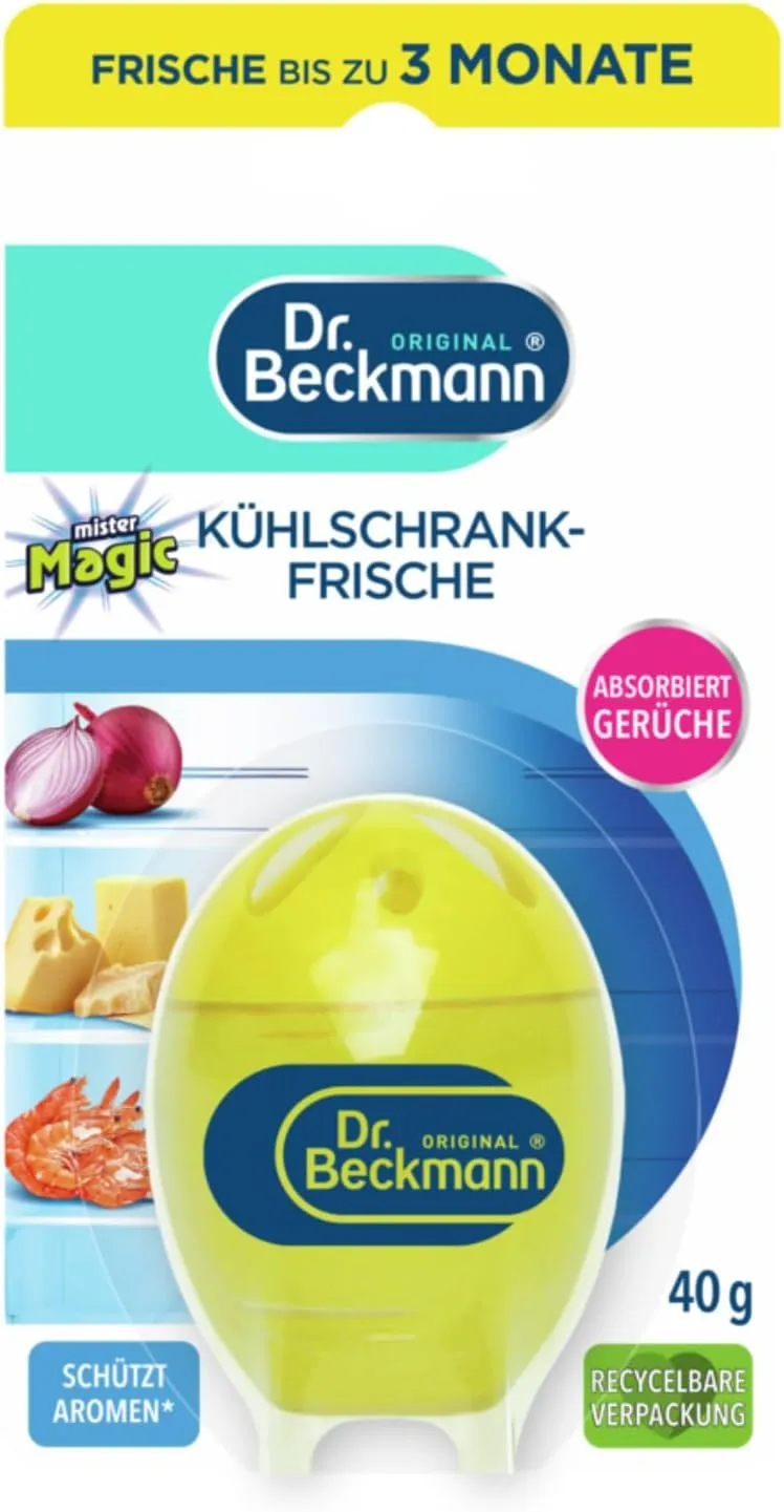 Bild von Dr. Beckmann Kühlschrank Deo mit Limonen-Extrakt und Bio-Alkohol, 40 g