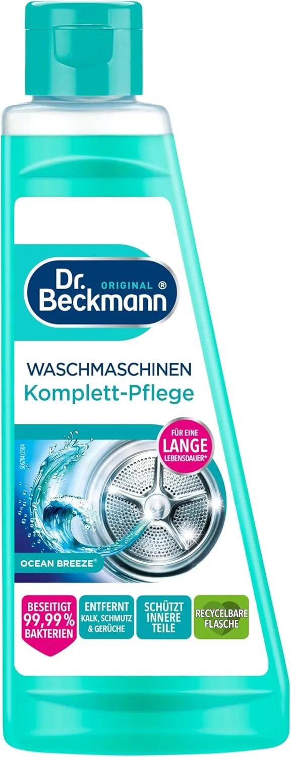 Bild von Dr. Beckmann Waschmaschinenpflege 250 ml zur Entfernung von Kalk, Schmutz und 99,99% Bakterien