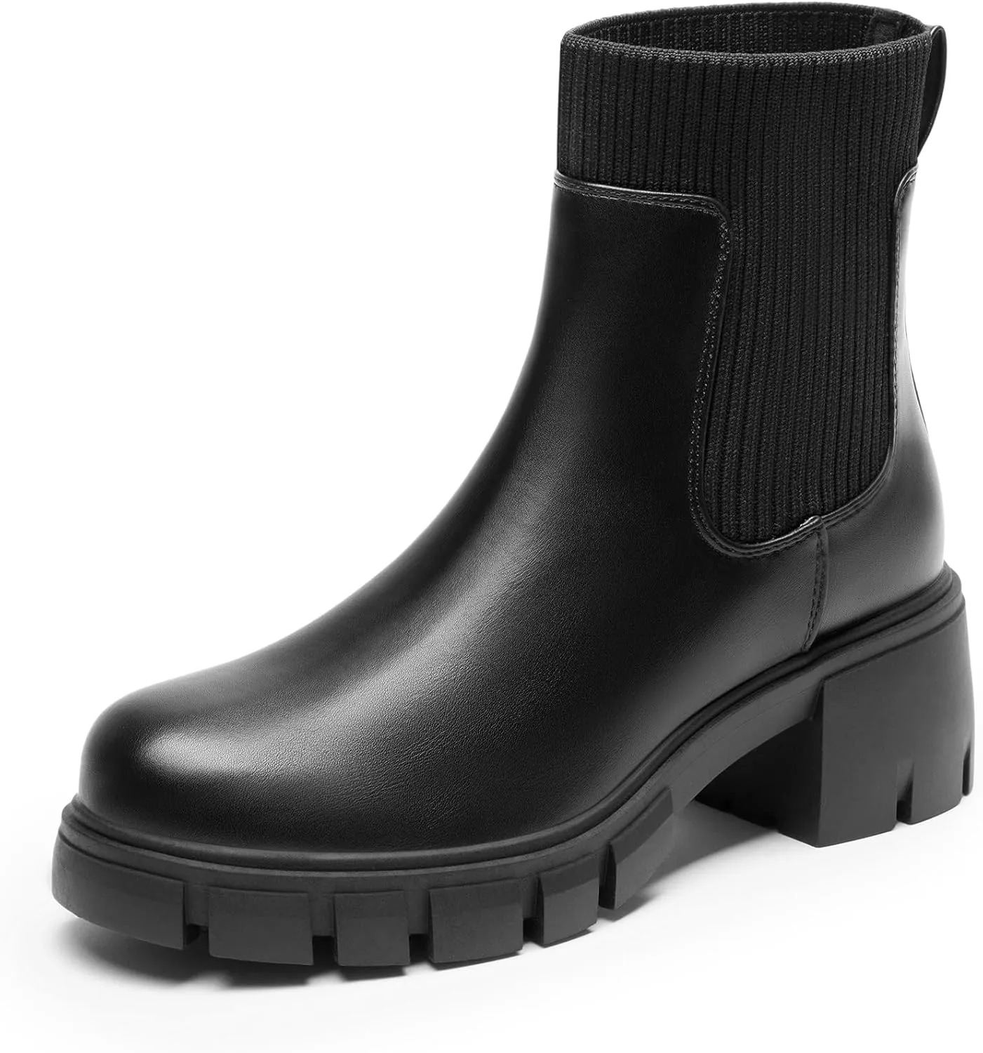 Bild von DREAM PAIRS Damen Chelsea Stiefel